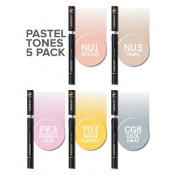 CHAMELEON Pack 5 couleurs - Tons Pastels