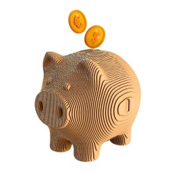 CARTONIC® - Modèle Tirelire Petit cochon