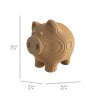 CARTONIC® - Modèle Tirelire Petit cochon