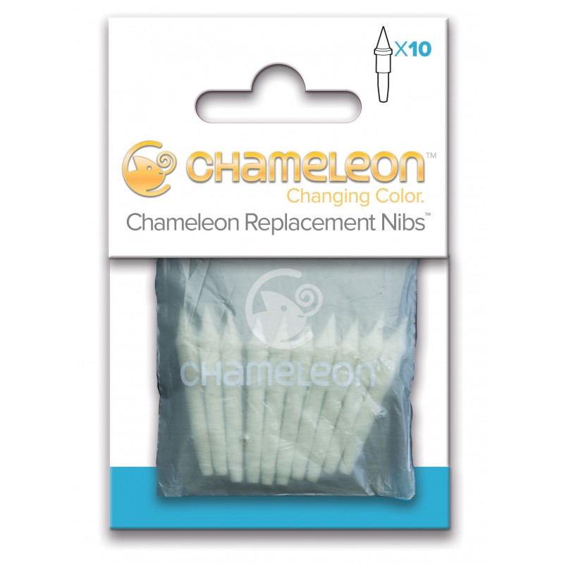 Mines de rechange Chameleon Pens – Pointe pinceau - 10 pointes