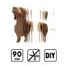CARTONIC® - Modèle Chien Dachshund