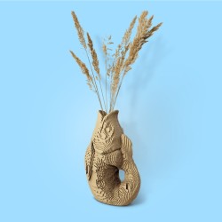 CARTONIC® - Modèle Vase poisson