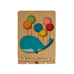 Carrousel 100 cartes cadeau bois Komoni®