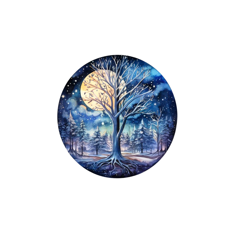 Happy Puzzle bois® - Nuit glacée