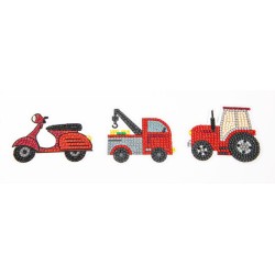 Kit DOTZIES® 3 stickers engins à moteur