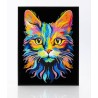 DD25/019 - CHAT arc en ciel Diamond Dotz
