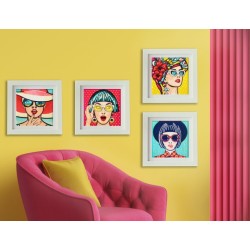 Kit Diamond Dotz® mini dotz - Portraits de femmes