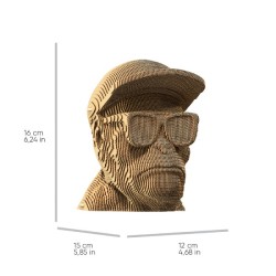 CARTONIC® - Modèle Wise Monkeys - SEE no evil