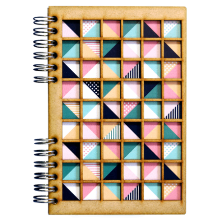 Carnet A4 Komoni - modèle Mosaïque Carnet A4 Komoni - modèle Mosaïque
