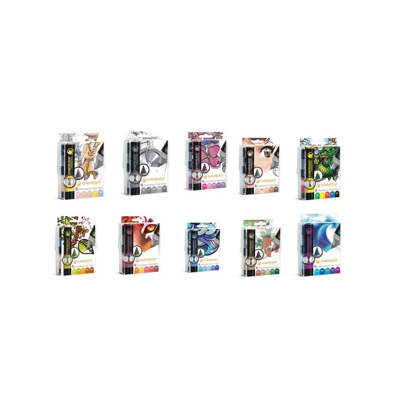 Coffret 10 Color Tops - Chameleon Pens