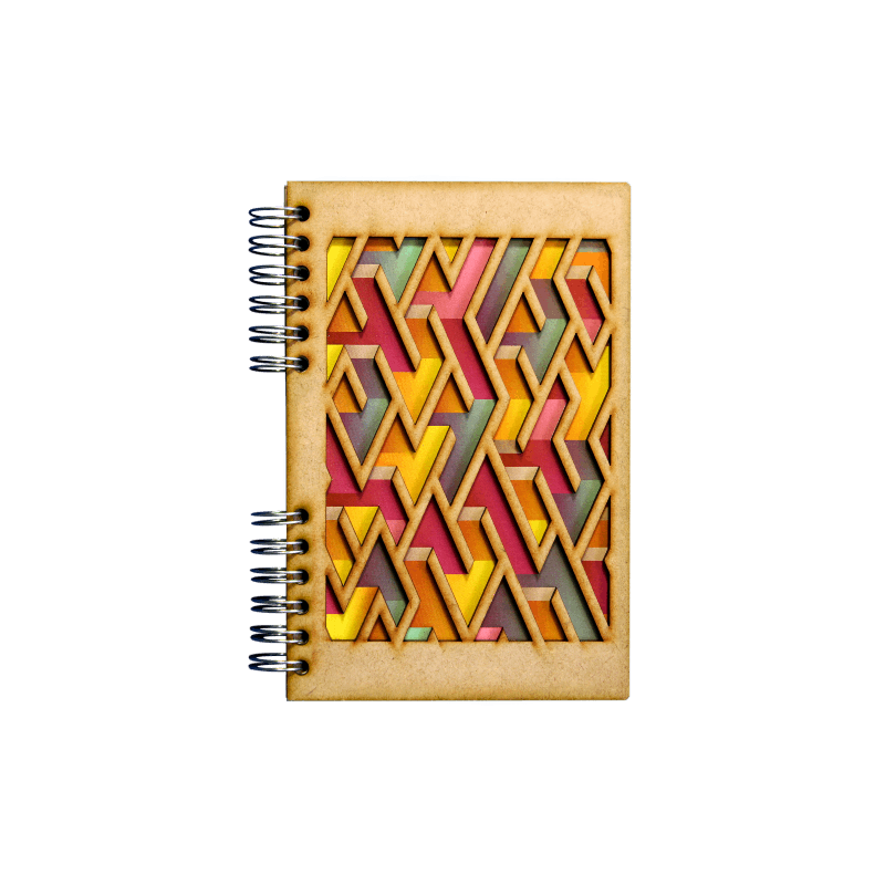 Carnet A4 Komoni - Modèle labyrinthe