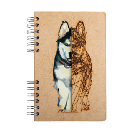 Carnet A4 Komoni - modèle Husky Carnet A4 Komoni - modèle Husky