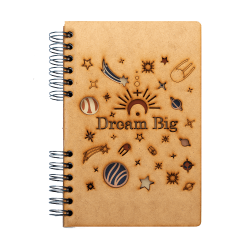 Carnet A4 Komoni - modèle dream big