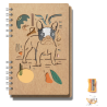 Carnet A4 Komoni - Modèle chien