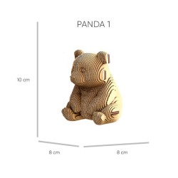 CARTONIC® - Modèle la Famille Panda