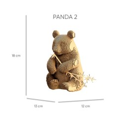 CARTONIC® - Modèle la Famille Panda