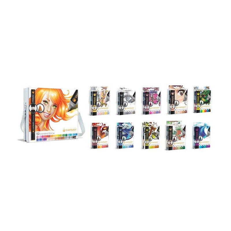 OFFRE Coffret 52 marqueurs + 10 packs 5 Color Tops