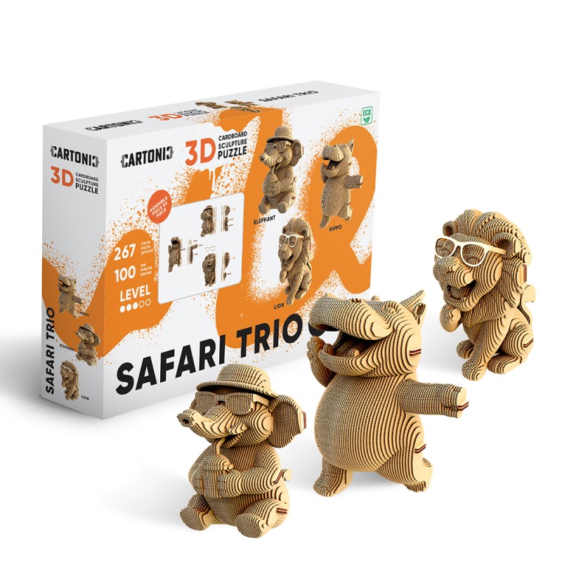 CARTONIC® - Modèle Trio Safari