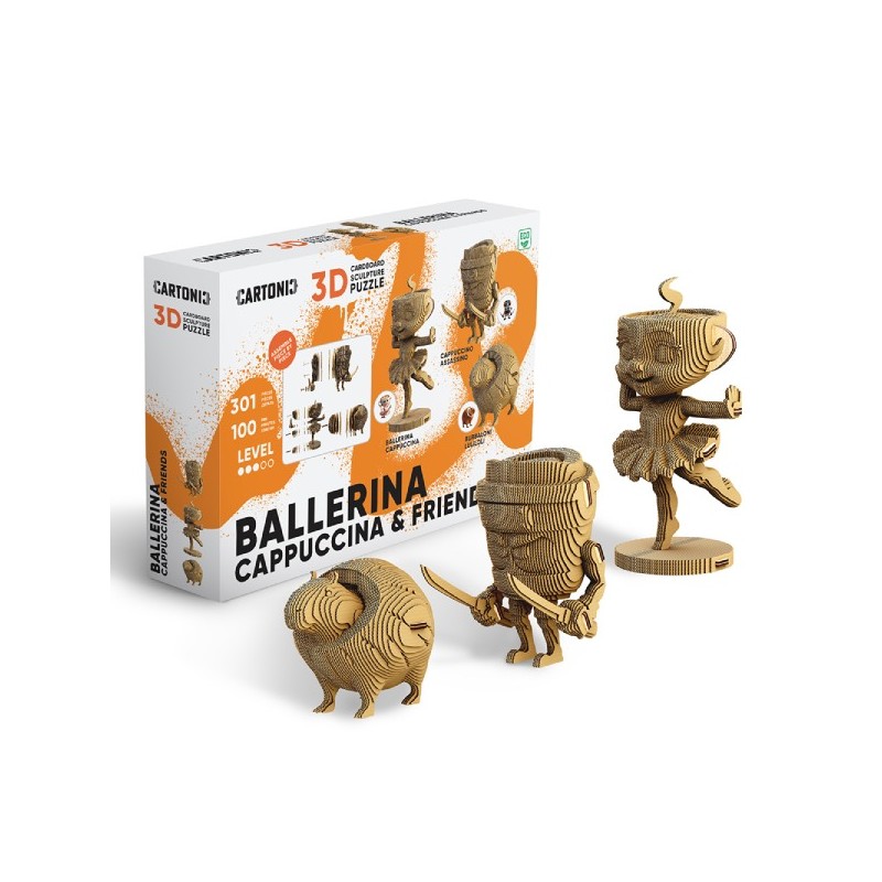 CARTONIC® - Modèle Ballerina, Cappuccina & friends