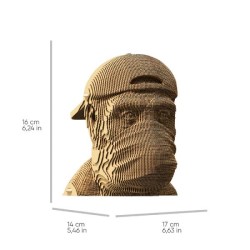 CARTONIC® - Modèle Wise Monkeys - SPEAK no evil