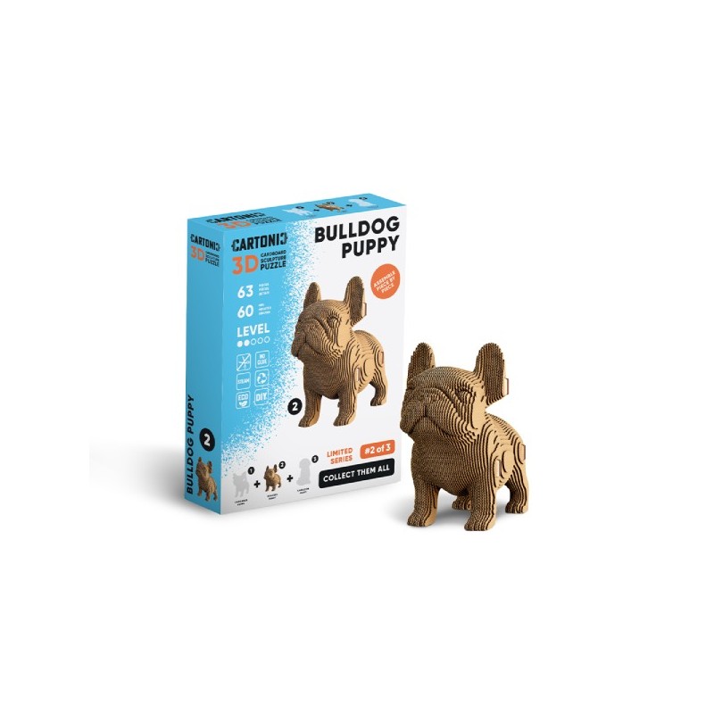 CARTONIC® - Modèle Chiot Bulldog