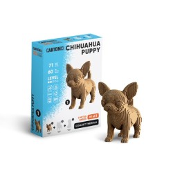 Modèle chiot chihuahua - Cartonic®