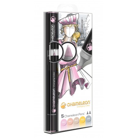 CHAMELEON Pack 5 couleurs - Tons Pastels