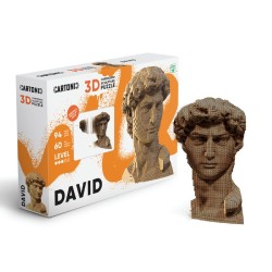 Cartonic statue de David