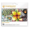 Cartes de coloriage  - Thème Zen - 16 cartes et 8 designs Chameleon Pens