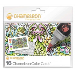 CARTES COLORIAGE CHAMELEON PENS - THÈME REFLETS D'IMAGES