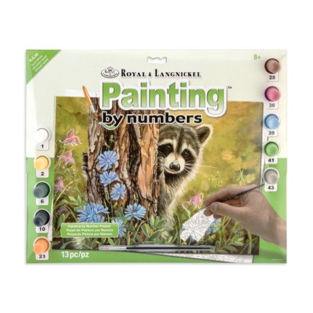 Kit ROYAL LANGNICKEL Peinture au numéro Junior Grand Format - Un admirateur secret