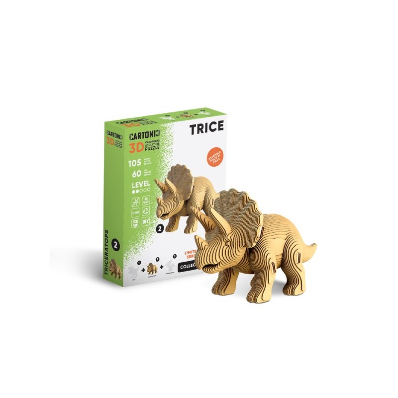CARTONIC® - Modèle Mini Tricératops