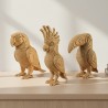 CARTONIC® - Modèle Trio Oiseaux tropicaux
