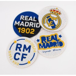 Kit 4 sous-verres Diamond Dotz® - Réal Madrid