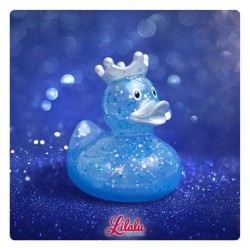 LILALU bleu à paillettes