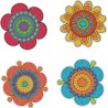 copy of Kit 4 sous-verres Diamond Dotz® - Motifs Floraux