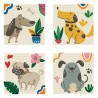 Kit Diamond Dotz® mini dotz - 4 chiens