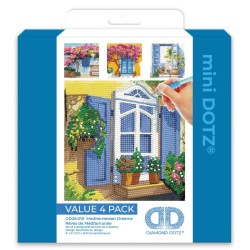 Kit Diamond Dotz® mini dotz - 4 rêves méditérannéens