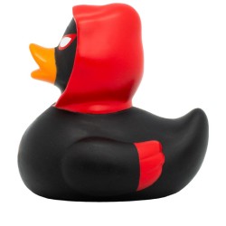 LILALU® Canard Black Spidy à tête rouge