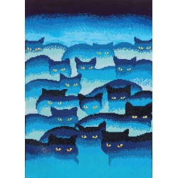 DD12/015 - Montagne de chats Diamond Dotz®