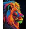 Lion lumineux Diamond Dotz