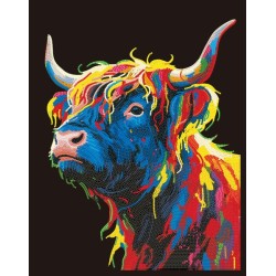 La vache des Highlands Diamond Dotz®