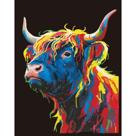 La vache des Highlands Diamond Dotz®
