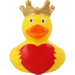 LILALU canard avec coeur rouge