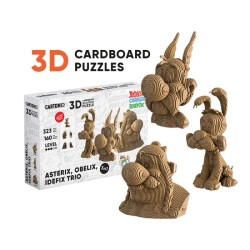 Trio Cartonic® Asterix Obelx et idefix