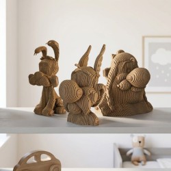 CARTONIC® - Modèle Trio Astérix, Obélix et Idéfix