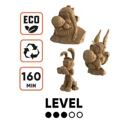 CARTONIC® - Modèle Trio Astérix, Obélix et Idéfix