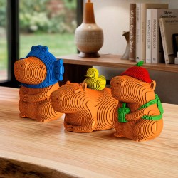 CARTONIC® - Modèle Trio Capybara