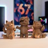 CARTONIC® - Modèle Trio Chatons amusants