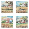 Kit Diamond Dotz® mini dotz - 4 Paysages de campagne